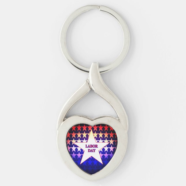 Labour Day Key Ring (Front)