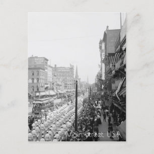 Labour Day Parade Postcard