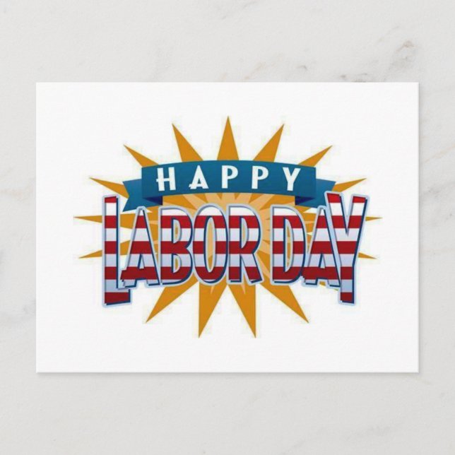 Labour Day Postcard (Front)