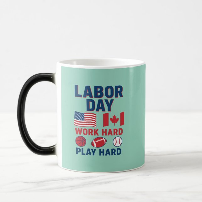 Labour Day Sports Mug – USA & Canada (Left)