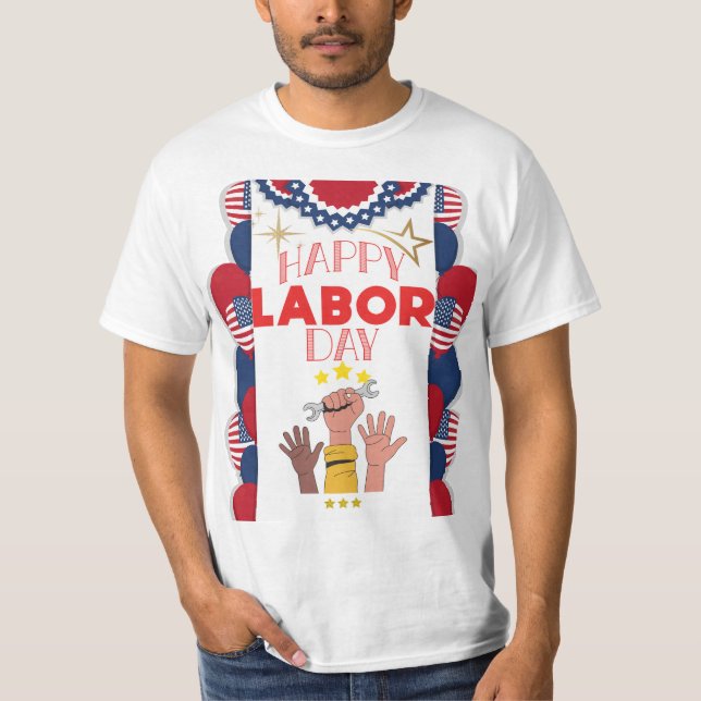 Labour day T-Shirt (Front)