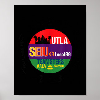 Labour Movement UTLA SEIU AALA Got The People Wome Poster