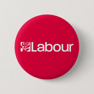 Labour Party UK 6 Cm Round Badge