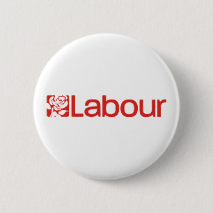 Labour Party UK 6 Cm Round Badge