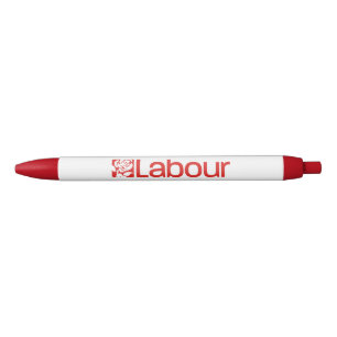 Labour Party UK Black Ink Pen