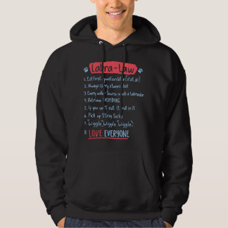 Labra-Law Funny Labrador Labrador Idea Lab Lover Hoodie