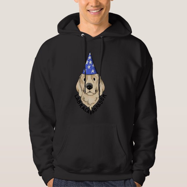 Labracadabrador     hoodie (Front)