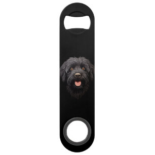 Labradoodle Black Dog
