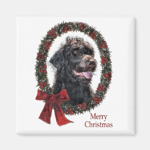 Labradoodle Christmas Gifts Magnet
