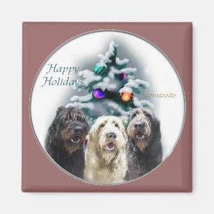 Labradoodle Christmas Gifts Magnet