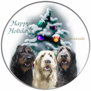 Labradoodle Christmas Gifts Photo Sculpture Decoration
