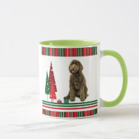Labradoodle Christmas Mug