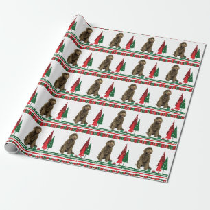 Labradoodle Christmas Wrapping Paper