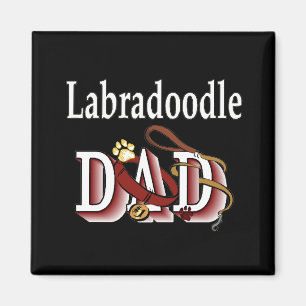 labradoodle dad Magnet