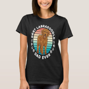 Labradoodle Dog Best Labradoodle Dad Ever T-Shirt