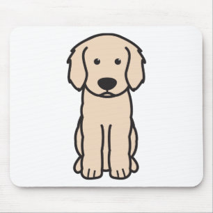 Labradoodle Dog Cartoon Mouse Mat