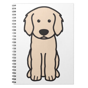 Labradoodle Dog Cartoon Notebook