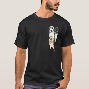 Labradoodle Dog In Pocket_1 T-Shirt