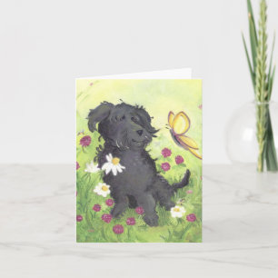 Labradoodle Doodle Dog / Note Card