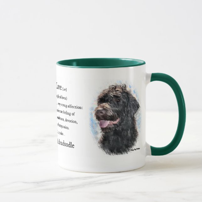 Labradoodle Gifts Mug (Right)