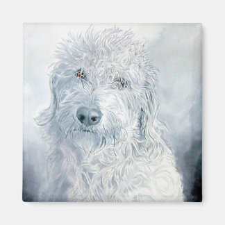 Labradoodle Ginger Magnet
