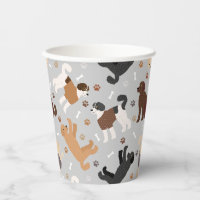 Labradoodle / Goldendoodle Bones and Paws Paper Cu