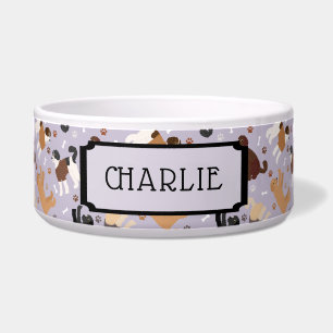 Labradoodle Goldendoodle Custom Name Dog Bowl