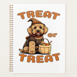 Labradoodle Halloween Dog Costume �Treat or Treat� Planner