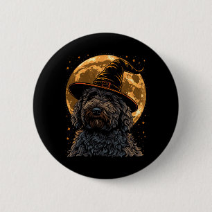 Labradoodle Halloween Dog Funny Cute Doodle Mum 6 Cm Round Badge