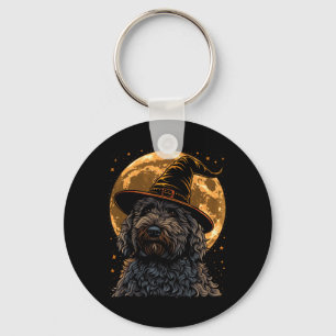 Labradoodle Halloween Dog Funny Cute Doodle Mum Key Ring