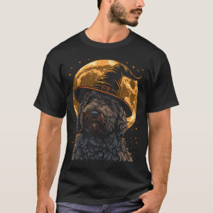 Labradoodle Halloween Dog Funny Cute Doodle Mum T-Shirt