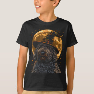 Labradoodle Halloween Dog Funny Cute Doodle Mum T-Shirt