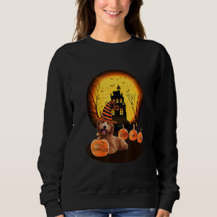 Labradoodle Halloween For Kids Mom Dad Love Dog Sweatshirt