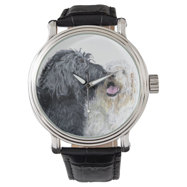 Labradoodle Kiss Watch (Front)