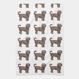 LABRADOODLE LOVE Kitchen Towel 16" x 24"