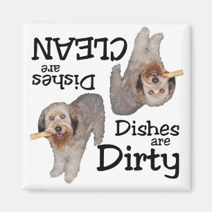 Labradoodle Lovers Dishwasher Magnet