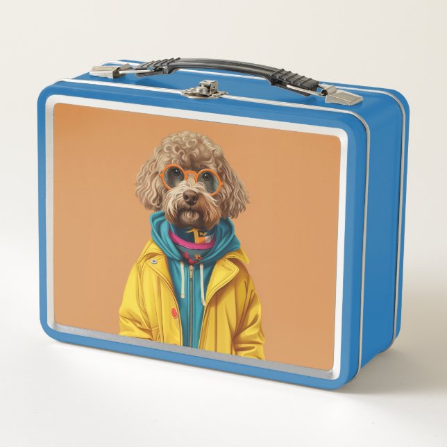 Labradoodle lunch box (Front)