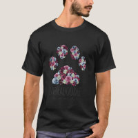 Labradoodle Mama Floral Paw Dog Mum