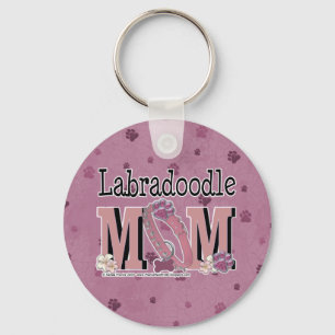 LabraDoodle MOM Key Ring