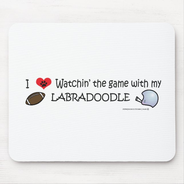 LABRADOODLE MOUSE MAT (Front)