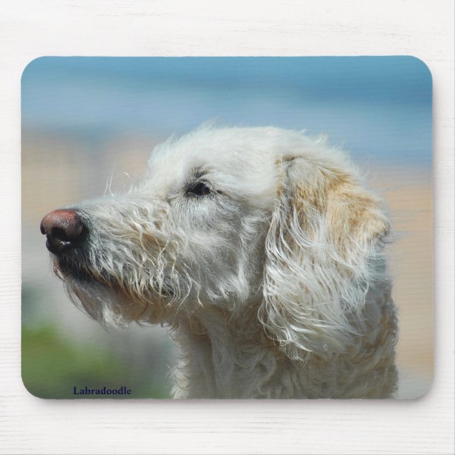 Labradoodle Mouse Mat (Front)