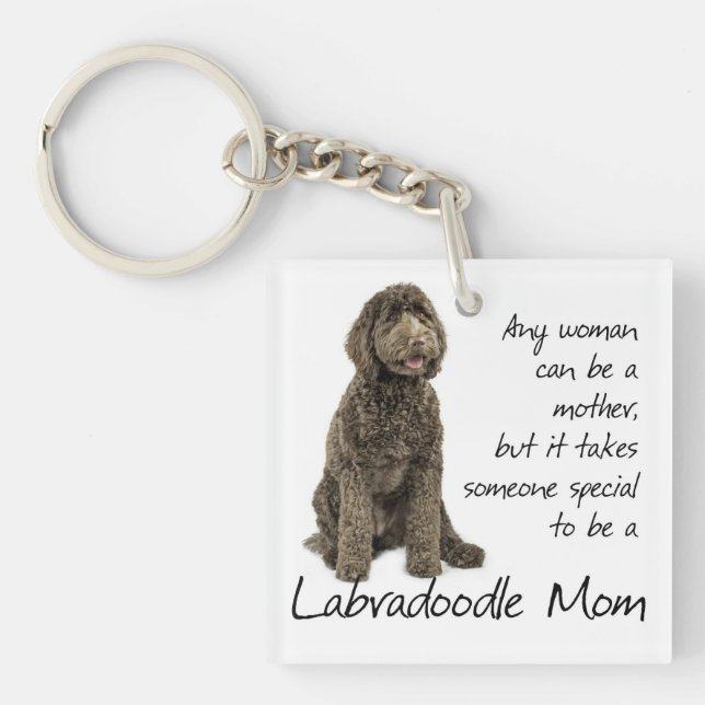 Labradoodle Mum Keychain (Front)