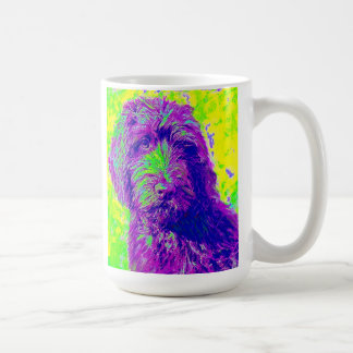 labradoodle- purple mug