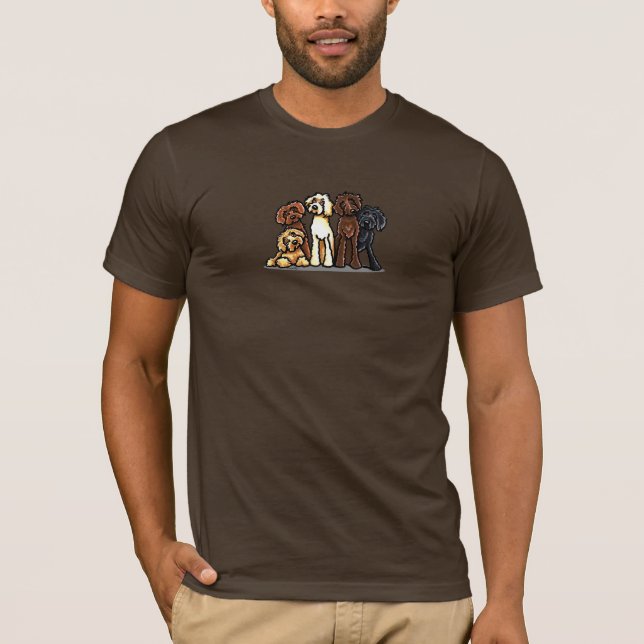 Labradoodle Rainbow T-Shirt (Front)