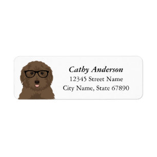 Labradoodle Return Address Labels