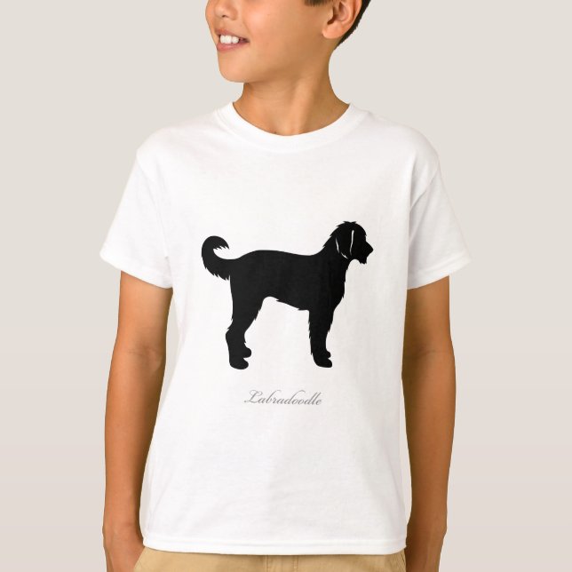 Labradoodle silhouette T-Shirt (Front)