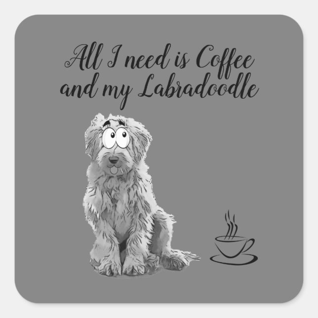 Labradoodle Sticker (Front)