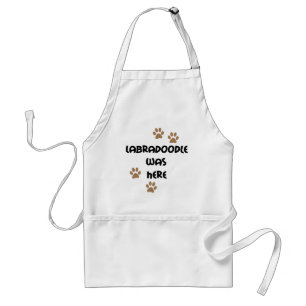 Labradoodle was Here Standard Apron
