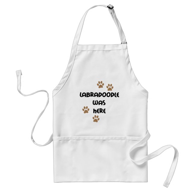 Labradoodle was Here Standard Apron (Front)