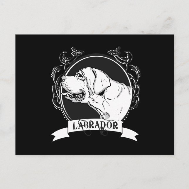 LABRADOR (2) POSTCARD (Front)